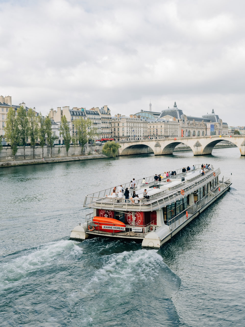 River cruise on the Seine Paris