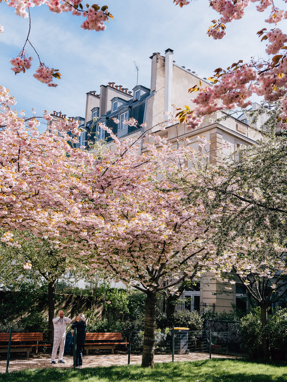 Paris during springtime and Easter