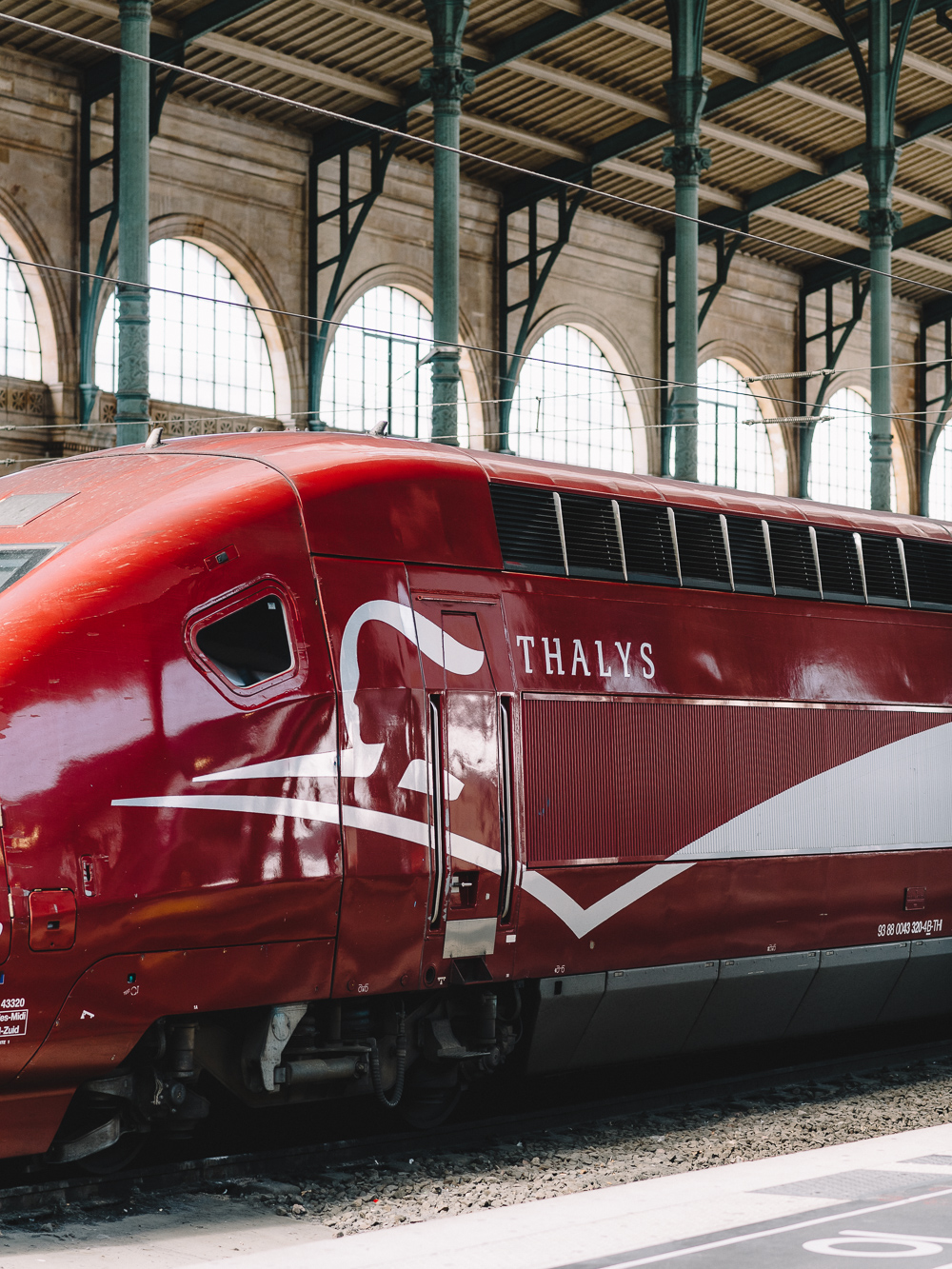 Thalys train to Paris