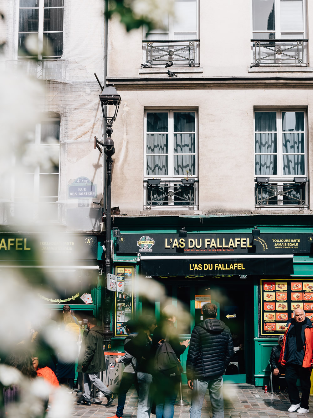 Best restaurants in Le Marais district Paris