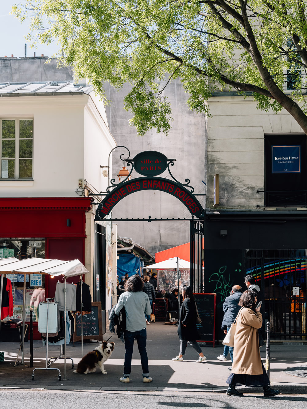 Famous covered markets in Paris