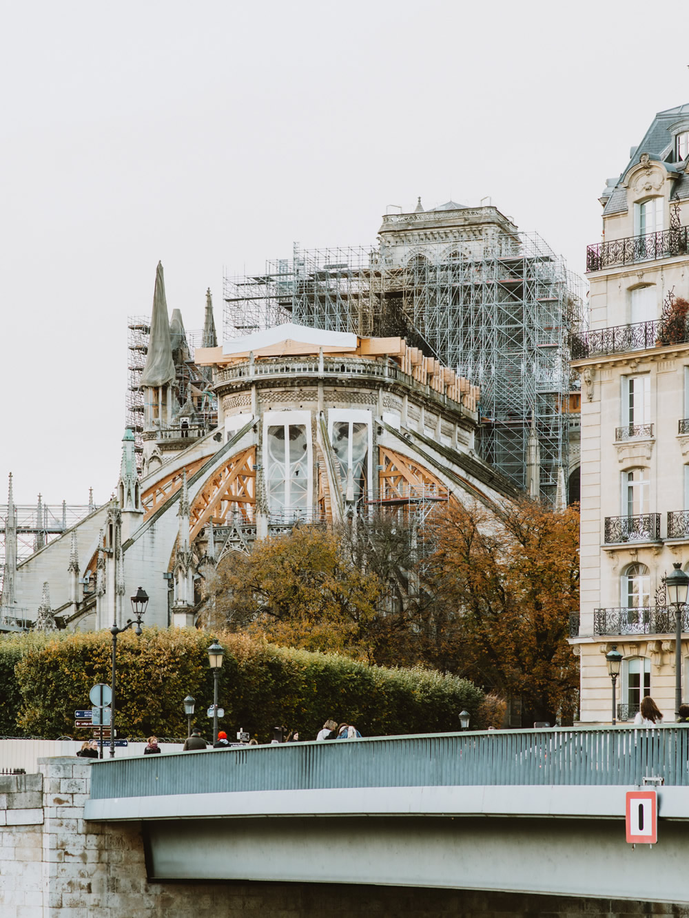 The fire at Notre Dame Paris