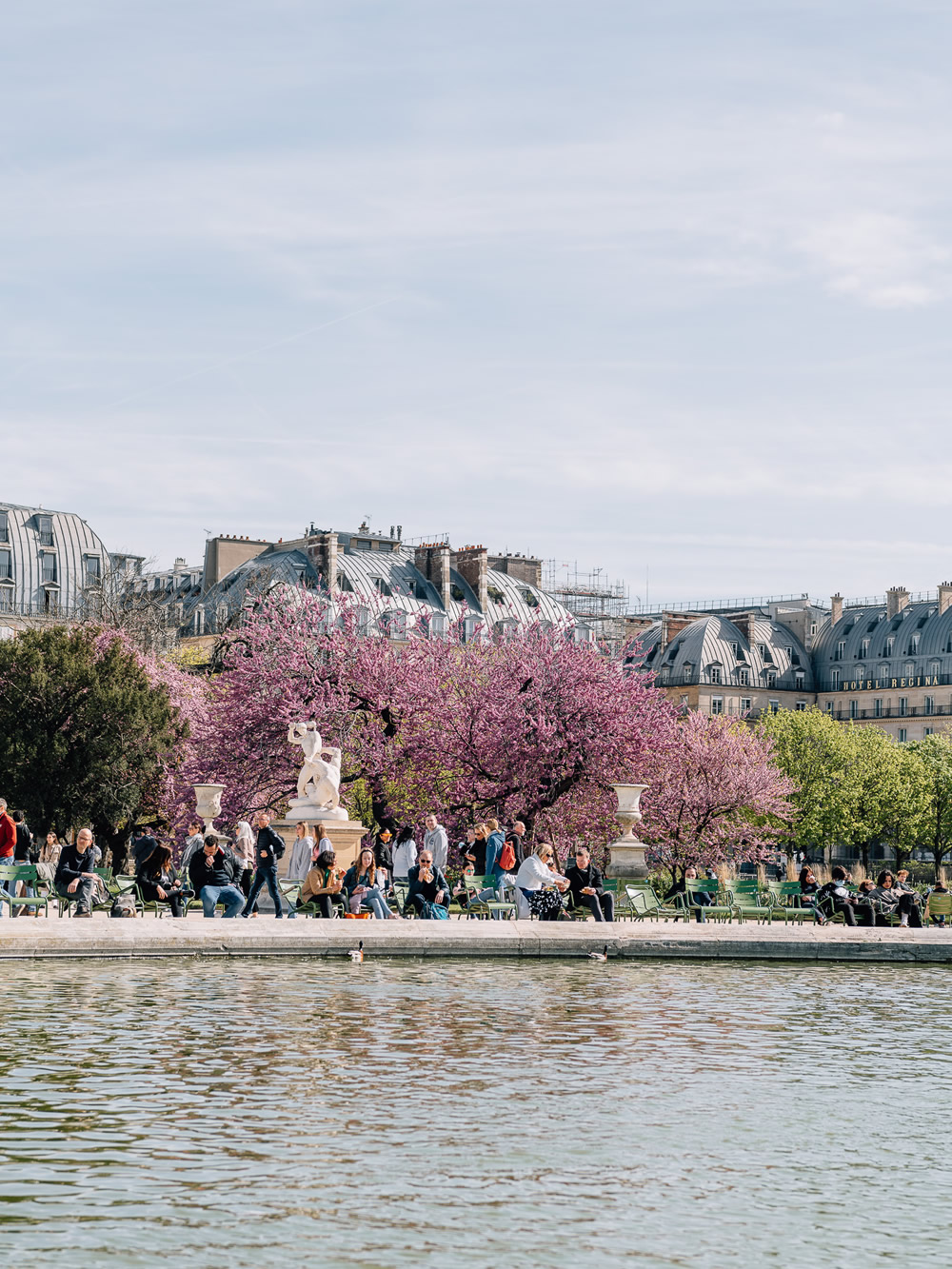 Jardin des Tuileries in Paris
